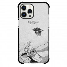 Record of Ragnarok Leonidas Phone Case For iPhone and Samsung Galaxy Devices - Leonidas Grayscale Art