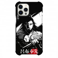 Record of Ragnarok Lu Bu Phone Case For iPhone and Samsung Galaxy Devices - Lu Bu Grayscale Art