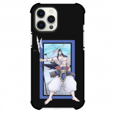 Record of Ragnarok Lu Bu Phone Case For iPhone and Samsung Galaxy Devices - Lu Bu Illustration Black Background