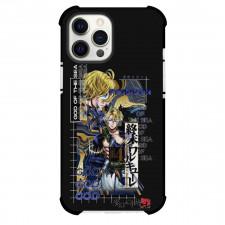 Record of Ragnarok Poseidon Phone Case For iPhone and Samsung Galaxy Devices - Poseidon Collage Black Background