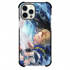 Record of Ragnarok Poseidon Phone Case For iPhone and Samsung Galaxy Devices - Poseidon Fighting Illustration