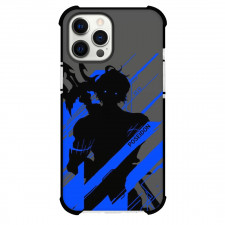 Record of Ragnarok Poseidon Phone Case For iPhone and Samsung Galaxy Devices - Poseidon Silhoutte Art