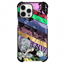 Ragna Crimson Phone Case For iPhone Samsung Galaxy Pixel OnePlus Vivo Xiaomi Asus Sony Motorola Nokia - Characters Gradient Background