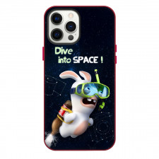 Rayman Raving Rabbids Phone Case For iPhone Samsung Galaxy Pixel OnePlus Vivo Xiaomi Asus Sony Motorola Nokia - Rayman Raving Rabbids Dive Into Space Poster
