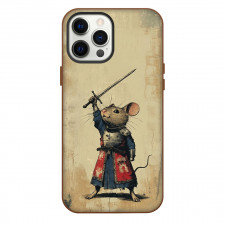 Redwall Matthias Phone Case For iPhone Samsung Galaxy Pixel OnePlus Vivo Xiaomi Asus Sony Motorola Nokia - Matthias Warrior Mouse Holding Sword Poster