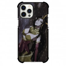 That Time I Got Reincarnated As A Slime Alvis Case For iPhone Samsung Galaxy Pixel OnePlus Vivo Xiaomi Asus Sony Motorola Nokia - Alvis Struggling in the Snow Black Background