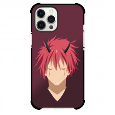 That Time I Got Reincarnated As A Slime Benimaru Case For iPhone Samsung Galaxy Pixel OnePlus Vivo Xiaomi Asus Sony Motorola Nokia - Benimaru Red Minimalist Art