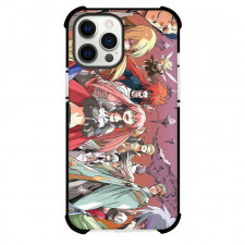 That Time I Got Reincarnated As A Slime Case For iPhone Samsung Galaxy Pixel OnePlus Vivo Xiaomi Asus Sony Motorola Nokia - Characters Crossarm Red Floating Ground Background