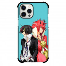 That Time I Got Reincarnated As A Slime Diablo Case For iPhone Samsung Galaxy Pixel OnePlus Vivo Xiaomi Asus Sony Motorola Nokia - Diablo & Benimaru Standing Back to Back Comic Art