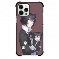 That Time I Got Reincarnated As A Slime Diablo Case For iPhone Samsung Galaxy Pixel OnePlus Vivo Xiaomi Asus Sony Motorola Nokia - Diablo Holding Chibi Diablo Comic Art