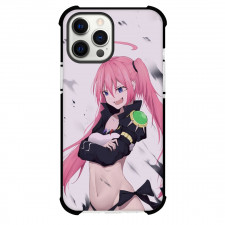 That Time I Got Reincarnated As A Slime Milim Nava Case For iPhone Samsung Galaxy Pixel OnePlus Vivo Xiaomi Asus Sony Motorola Nokia - Milim Nava Crossarms Grin Face Watercolor Art