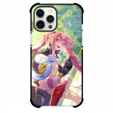 That Time I Got Reincarnated As A Slime Milim Nava Case For iPhone Samsung Galaxy Pixel OnePlus Vivo Xiaomi Asus Sony Motorola Nokia - Milim Nava Holding Slime Licking Honey