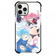 That Time I Got Reincarnated As A Slime Case For iPhone Samsung Galaxy Pixel OnePlus Vivo Xiaomi Asus Sony Motorola Nokia - Milim Nava & Rimuru Tempest Energy Sphere Watercolor Art