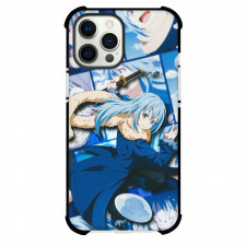 That Time I Got Reincarnated As A Slime Rimuru Tempest Case For iPhone Samsung Galaxy Pixel OnePlus Vivo Xiaomi Asus Sony Motorola Nokia - Rimuru Tempest Collage Background