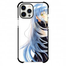 That Time I Got Reincarnated As A Slime Rimuru Tempest Case For iPhone Samsung Galaxy Pixel OnePlus Vivo Xiaomi Asus Sony Motorola Nokia - Rimuru Tempest Look Back White Background