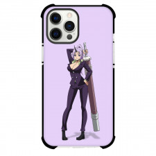 That Time I Got Reincarnated As A Slime Shion Case For iPhone Samsung Galaxy Pixel OnePlus Vivo Xiaomi Asus Sony Motorola Nokia - Shion Holding Sword Purple Background