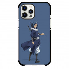 That Time I Got Reincarnated As A Slime Souei Case For iPhone Samsung Galaxy Pixel OnePlus Vivo Xiaomi Asus Sony Motorola Nokia - Souei Standing Hand Open Dark Blue Background