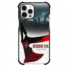 Resident Evil Requiem Leon Scott Kennedy Phone Case For iPhone Samsung Galaxy Pixel OnePlus Vivo Xiaomi Asus Sony Motorola Nokia - Leon Scott Kennedy Red Black Axe Poster