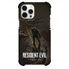 Resident Evil Requiem Leon Scott Kennedy Phone Case For iPhone Samsung Galaxy Pixel OnePlus Vivo Xiaomi Asus Sony Motorola Nokia - Leon Scott Kennedy Zombies Background Poster