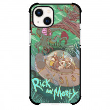 Rick And Morty Phone Case For iPhone Samsung Galaxy Pixel OnePlus Vivo Xiaomi Asus Sony Motorola Nokia - Rick and Morty Cartoon Art By Barbeanicolas