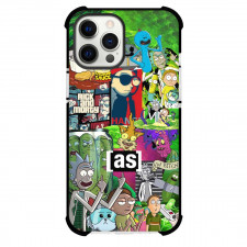Rick And Morty Phone Case For iPhone Samsung Galaxy Pixel OnePlus Vivo Xiaomi Asus Sony Motorola Nokia - Rick And Morty Collage Poster