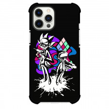 Rick And Morty Phone Case For iPhone Samsung Galaxy Pixel OnePlus Vivo Xiaomi Asus Sony Motorola Nokia - Rick And Morty Holding Gun Black And White Poster