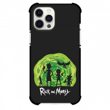 Rick And Morty Phone Case For iPhone Samsung Galaxy Pixel OnePlus Vivo Xiaomi Asus Sony Motorola Nokia - Rick And Morty Silhouette Illustration Poster