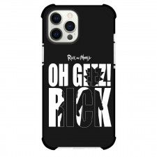 Rick And Morty Phone Case For iPhone Samsung Galaxy Pixel OnePlus Vivo Xiaomi Asus Sony Motorola Nokia - Rick And Morty Ohh Geez Rick Black And White Poster