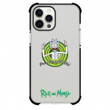 Rick And Morty Rick Phone Case For iPhone And Samsung Galaxy - Rick Peace Among Worlds Text Art
