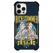 Rick And Morty Rick Sanchez Phone Case For iPhone Samsung Galaxy Pixel OnePlus Vivo Xiaomi Asus Sony Motorola Nokia - Rick And Summer Gym 2014 Cartoon Art Poster