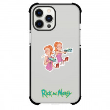 Rick And Morty Summer Smith Phone Case For iPhone And Samsung Galaxy - Summer Smith Holding Gun Art