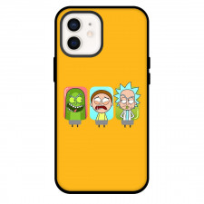 Rick And Morty Squanchy Phone Case For iPhone Samsung Galaxy Pixel OnePlus Vivo Xiaomi Asus Sony Motorola Nokia - Squanchy The Lovable Alien Cat Character On Orange Background