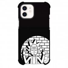 Rick And Morty Phone Case For iPhone Samsung Galaxy Pixel OnePlus Vivo Xiaomi Asus Sony Motorola Nokia - Rick And Morty Standing Black And White Poster
