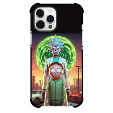 Rick And Morty Phone Case For iPhone Samsung Galaxy Pixel OnePlus Vivo Xiaomi Asus Sony Motorola Nokia - Rick And Morty Standing Digital Art Poster