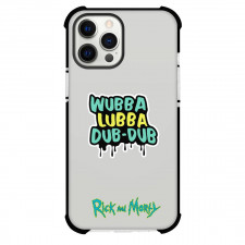 Rick And Morty Phone Case For iPhone And Samsung Galaxy - Rick And Morty Wubba Lubba Dub Dub Sticker