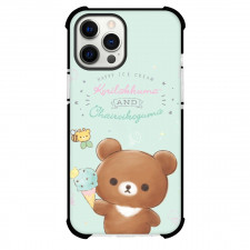 Rilakkuma Chairoikoguma Case For iPhone Samsung Galaxy Pixel OnePlus Vivo Xiaomi Asus Sony Motorola Nokia - Chairokoguma Holding an Icecream