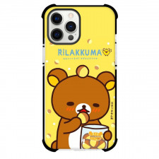Rilakkuma Case For iPhone Samsung Galaxy Pixel OnePlus Vivo Xiaomi Asus Sony Motorola Nokia - Rilakkuma Eating Walnuts Background