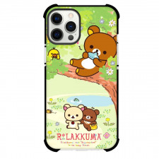 Rilakkuma Case For iPhone Samsung Galaxy Pixel OnePlus Vivo Xiaomi Asus Sony Motorola Nokia - Rilakkuma Playing Instrument on Top of the Tree