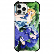 The Rising of the Shield Hero Phone Case For iPhone Samsung Galaxy Pixel OnePlus Vivo Xiaomi Asus Sony Motorola Nokia - Melty Q Melromarc & Filo Green Background