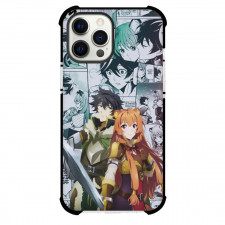 The Rising of the Shield Hero Phone Case For iPhone Samsung Galaxy Pixel OnePlus Vivo Xiaomi Asus Sony Motorola Nokia - Naofumi Iwatani & Raphtalia Manga Background
