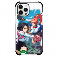 River City Girls Phone Case For iPhone Samsung Galaxy Pixel OnePlus Vivo Xiaomi Asus Sony Motorola Nokia - River City Girls Misako And Kyoko Fighting Cartoon Art Poster