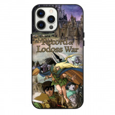 Record Of Lodoss War Phone Case For iPhone Samsung Galaxy Pixel OnePlus Vivo Xiaomi Asus Sony Motorola Nokia - Record Of Lodoss War Characters Castle Fighting Series Poster
