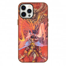 Record Of Lodoss War Phone Case For iPhone Samsung Galaxy Pixel OnePlus Vivo Xiaomi Asus Sony Motorola Nokia - Deedlit And Parn Fierce Battle Poster