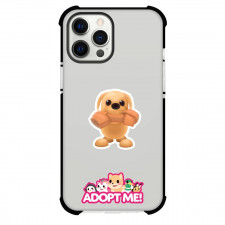 Roblox Adopt Me Dog Phone Case For iPhone Samsung Galaxy Pixel OnePlus Vivo Xiaomi Asus Sony Motorola Nokia - Dog With Bone Cartoon Art Sticker