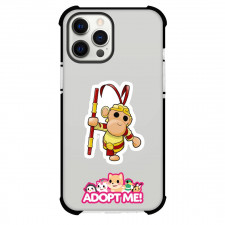 Roblox Adopt Me Monkey King Phone Case For iPhone Samsung Galaxy Pixel OnePlus Vivo Xiaomi Asus Sony Motorola Nokia - Monkey King Cartoon Art Sticker
