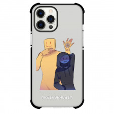 Roblox Apeirophobia Phone Case For iPhone Samsung Galaxy Pixel OnePlus Vivo Xiaomi Asus Sony Motorola Nokia - Partygoer Partypooper Portrait Sticker