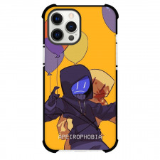 Roblox Apeirophobia Phone Case For iPhone Samsung Galaxy Pixel OnePlus Vivo Xiaomi Asus Sony Motorola Nokia - Partygoer Partypooper With On Yellow Background