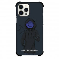 Roblox Apeirophobia Partypooper Phone Case For iPhone Samsung Galaxy Pixel OnePlus Vivo Xiaomi Asus Sony Motorola Nokia - Partypooper Portrait On Black Background
