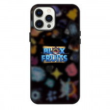 Roblox Blox Fruits Phone Case For iPhone Samsung Galaxy Pixel OnePlus Vivo Xiaomi Asus Sony Motorola Nokia - Series Logo Blur Background