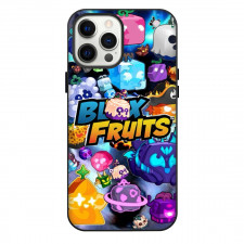 Roblox Blox Fruits Phone Case For iPhone Samsung Galaxy Pixel OnePlus Vivo Xiaomi Asus Sony Motorola Nokia - Series Logo Pet Collage Background